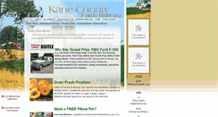 Desktop Screenshot of kanecountyfarmbureau.com